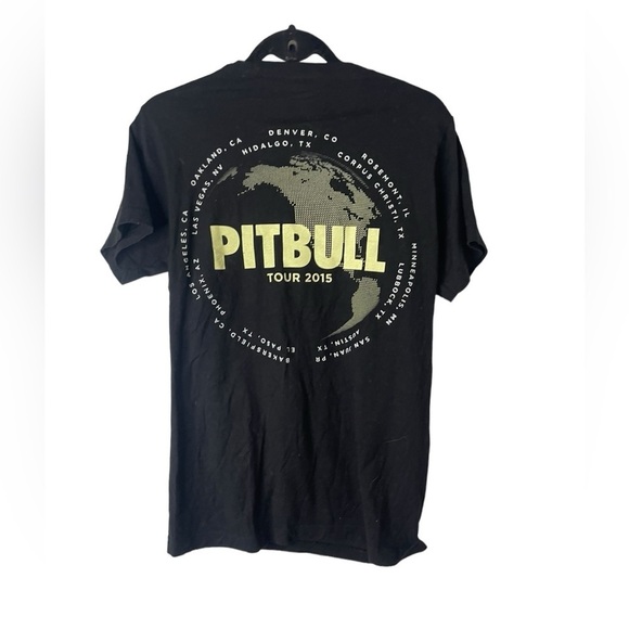 Pitbull 2015 size small tour shirt - Picture 6 of 8